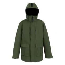 Męska Wodoodporna Kurtka Ocieplana Marron. Czarne kurtki męskie Regatta, m, bez wzorów, sportowe, bez ramiączek, bez kaptura. Za 380.99 zł.