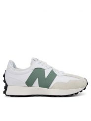 New Balance Sneakersy U327SKC Biały. Białe buty sportowe na co dzień męskie New Balance, m, bez wzorów, ze skóry, bez ramiączek, bez kaptura. Za 339.99 zł.