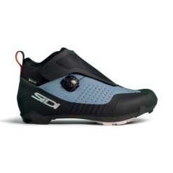 Buty HIEMX GTX (zimowe) - Frost grey/black. Czarne buty do biegania męskie SIDI, na zimę, bez wzorów, bez zapięcia, rowerowe. W wyprzedaży za 1,081.35 zł.