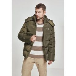 Parka Urban Classic hooded. Zielone parki męskie Urban Classics, na zimę, m, bez wzorów, bez kaptura. Za 363.50 zł.