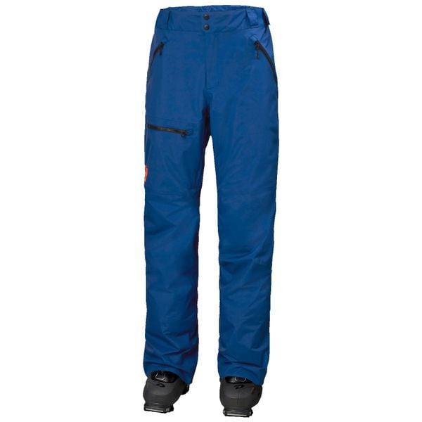 Spodnie narciarskie cargo Helly Hansen Sogn. Niebieskie spodnie narciarskie i snowboardowe męskie Helly Hansen, bez wzorów, narciarskie. W wyprzedaży za 730.50 zł.