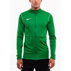 Bluza Męska Rozpinana Nike Dri-FIT Park 20 Sportowa bez Kaptura roz. S. Zielone bluzy rozpinane męskie Nike, m, bez wzorów, sportowe, bez ramiączek, bez kaptura. Za 113.00 zł.