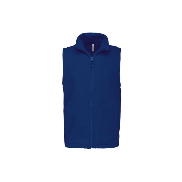 Polar bez rękawów Kariban Luca. Niebieskie bluzy z polaru męskie KARIBAN, m, bez wzorów, z polaru, bez ramiączek, bez kaptura. Za 165.00 zł.