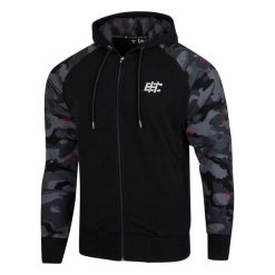 Bluza z kapturem męska na zamek EXTREME HOBBY RIVAL. Zielone bluzy z kapturem męskie EXTREME HOBBY, l, bez wzorów, z bawełny, z kapturem. Za 259.00 zł.