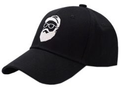 Czapka z Daszkiem, Czarna z Haftem Barber, Brodacz, Bejsbolówka Bawełniana -PAKO JEANS. Czarne czapki męskie Pako Jeans, na lato, bez wzorów, z bawełny. Za 49.00 zł.