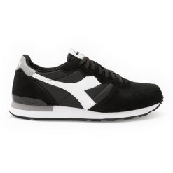 Trampki męska Diadora Camaro Czarny. Czarne trampki męskie Diadora, bez wzorów, bez zapięcia. Za 390.00 zł.