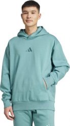 Bluza męska adidas ALL SZN Fleece turkusowa JW0156 L. Niebieskie bluzy nierozpinane męskie ADIDAS, l, bez wzorów, bez ramiączek, bez kaptura. Za 391.20 zł.