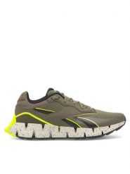 Reebok Buty do biegania Zig Dynamica 4 Adventure 100074700 Khaki. Brązowe buty do biegania męskie Reebok, bez wzorów, z materiału, bez zapięcia, do biegania. Za 399.99 zł.