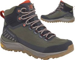 Buty trekkingowe męskie Karrimor MĘSKIE BUTY TREKKINGOWE TURYSTYCZNE KARRIMOR PEREGRINE K1102-OLV. Buty trekkingowe męskie Karrimor, bez wzorów, bez zapięcia. Za 629.99 zł.