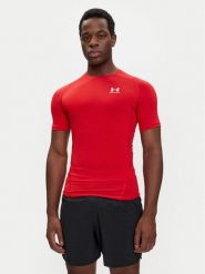 Under Armour Koszulka techniczna Ua HeatGear® Armour 1361518 Czerwony Slim Fit. Czerwone t-shirty sportowe męskie Under Armour, m, bez wzorów, z syntetyku, sportowe, bez ramiączek. Za 129.99 zł.