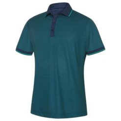 Polo Galvin Green Miller. Niebieskie koszulki polo męskie GALVIN GREEN, m, bez wzorów, sportowe, bez kołnierzyka, bez ramiączek. Za 381.50 zł.