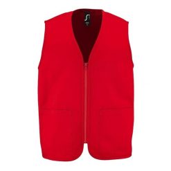 Kurtka Wallace Dla Dorosłych Unisex. Czerwone kurtki męskie SOL'S, l, bez wzorów, bez ramiączek, bez kaptura. Za 76.99 zł.