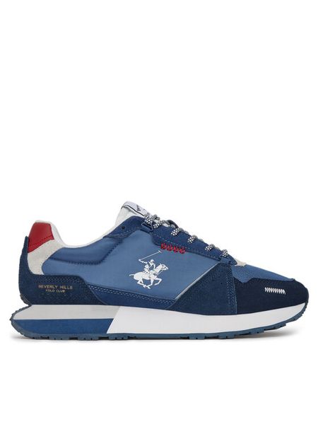 Beverly Hills Polo Club Sneakersy CRUZ MIX Granatowy. Niebieskie buty sportowe na co dzień męskie Beverly Hills Polo Club, m, bez wzorów, z materiału, bez ramiączek, bez kaptura. Za 249.99 zł.