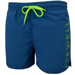 Szorty kąpielowe Crowell Diver. Niebieskie kąpielówki męskie CROWELL, m, bez wzorów. Za 104.23 zł.