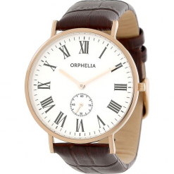 Zegarek kwarcowy w kolorze czarno-biało-różowozłotym. Brązowe, analogowe zegarki męskie Esprit Watches, ze skóry. W wyprzedaży za 272.95 zł.