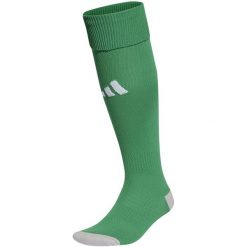 Getry piłkarskie Adidas Milano 23. Zielone legginsy męskie ADIDAS, bez wzorów, do piłki nożnej. Za 31.90 zł.