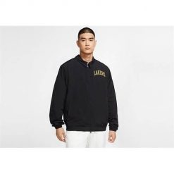 Kurtka uniwersalna męska Nike Nba Los Angeles Lakers Essential Lightweight. Czarne kurtki męskie Nike, m, bez wzorów, z syntetyku, bez kaptura, do biegania. Za 329.00 zł.