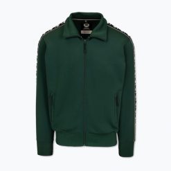 Bluza męska Pitbull Track Jacket Powers. Zielone bluzy nierozpinane męskie PITBULL, l, bez wzorów, sportowe, bez ramiączek, bez kaptura. Za 209.99 zł.