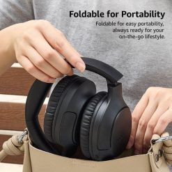 Tozo H100 Bluetooth Over-Ear Headphones Black. Czarne słuchawki bluetooth TOZO. Za 159.96 zł.