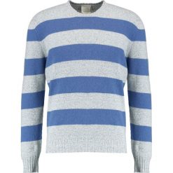 120% Cashmere Sweter celeste saphire. Niebieskie swetry męskie 120% Cashmere, z kaszmiru. W wyprzedaży za 906.75 zł.