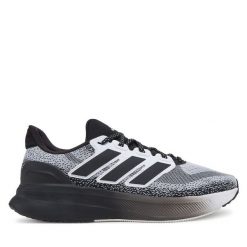 Buty do biegania adidas. Szare buty do biegania męskie ADIDAS, bez wzorów, bez zapięcia, do biegania. Za 379.99 zł.