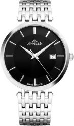 Zegarek Acappella Zegarek męski Appella L12001.5114Q srebrny. Szare zegarki męskie Acappella, srebrne. Za 1,270.00 zł.