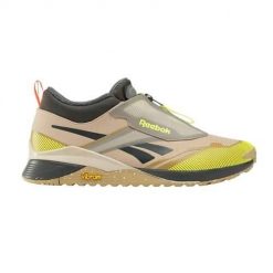 Buty do biegania męskie Reebok Nano X4. Brązowe buty do biegania męskie Reebok, bez wzorów, z materiału, bez zapięcia, do biegania. Za 661.55 zł.