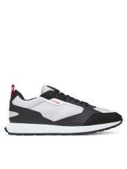 HUGO Sneakersy Icelin 50536568 Szary. Szare buty sportowe na co dzień męskie Hugo, m, bez wzorów, ze skóry, bez ramiączek, bez kaptura. Za 449.99 zł.