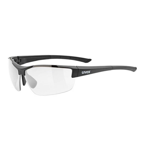 Okulary Uvex Sportstyle 612 vl Black Mat / Smoke 2290 2021. Czarne okulary przeciwsłoneczne męskie Uvex, bez wzorów, sportowe. Za 277.64 zł.