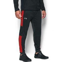 Under Armour Spodnie Reactor Tapered Pant czarno-czerwone r. M (1299171-016). Długie spodnie sportowe męskie Under Armour. Za 259.00 zł.