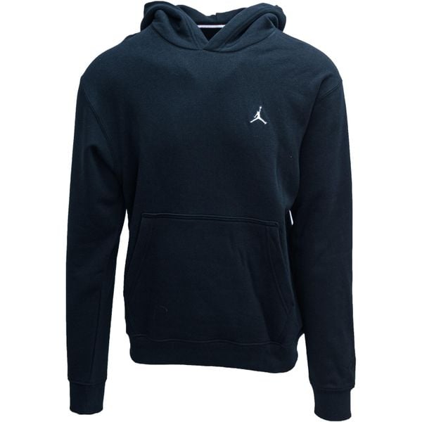 Bluza męska nike air jordan essentials fleece hoodie black. Czarne bluzy nierozpinane męskie Nike, m, bez wzorów, sportowe, bez ramiączek, bez kaptura. Za 279.00 zł.