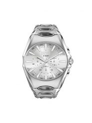 Diesel Zegarek D-Curve Chronograph DZ4694 Srebrny. Szare, analogowe zegarki męskie Diesel, srebrne. Za 1,379.00 zł.