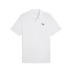 Polo Puma Ess Pique Polo. Białe koszulki polo męskie Puma, m, bez wzorów, bez kołnierzyka, bez ramiączek. Za 149.99 zł.