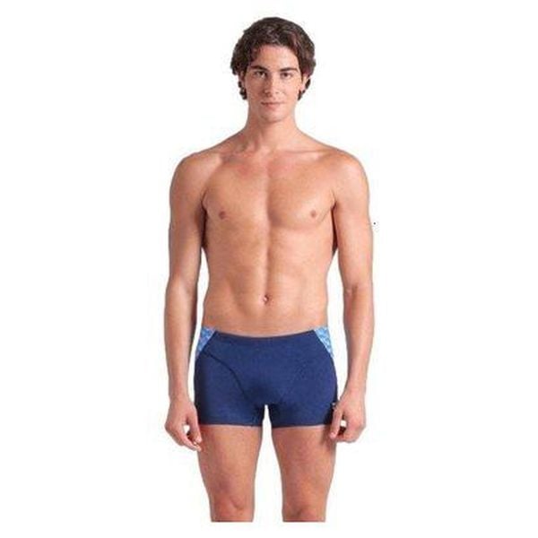 Bokserki Arena Monogram. Niebieskie bokserki męskie ARENA, bez wzorów. Za 169.99 zł.