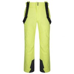 Męskie spodnie narciarskie Kilpi MIMAS-M. Zielone spodnie narciarskie i snowboardowe męskie Kilpi, bez wzorów, narciarskie. Za 370.41 zł.