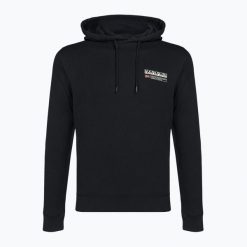 Bluza męska Napapijri B-Kasba H. Czarne bluzy nierozpinane męskie Napapijri, m, bez wzorów, casualowe, bez ramiączek, bez kaptura. Za 289.99 zł.