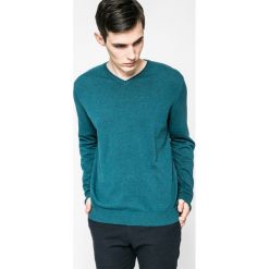 Medicine - Sweter Lord and Master. Szare swetry męskie MEDICINE, z bawełny, z okrągłym kołnierzem, z krótkim rękawem. W wyprzedaży za 59.90 zł.