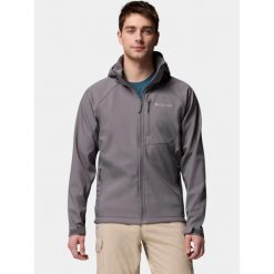 Kurtka Softshell Męska Columbia Cascade Ridge III. Szare kurtki softshell męskie Columbia, na jesień, m, bez wzorów, z polaru, bez kaptura, trekkingowe. Za 539.00 zł.