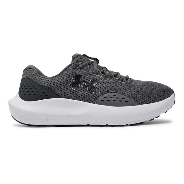 Buty do biegania męskie UNDER ARMOUR Surge 4. Szare buty do biegania męskie Under Armour, bez wzorów, bez zapięcia, do biegania. Za 179.99 zł.