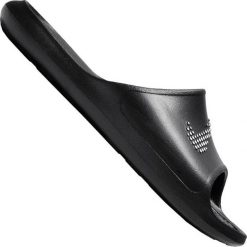 Nike Klapki męskie Victori One Slide 001 czarne r. 47.5. Czarne klapki i japonki męskie Nike, bez wzorów. Za 111.95 zł.