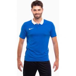 Koszulka sportowa męska Nike Dri-FIT Park 20 Polo. Niebieskie koszulki polo męskie Nike, m, bez wzorów, sportowe, bez kołnierzyka, bez ramiączek. Za 178.72 zł.