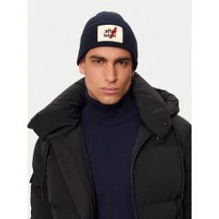 Czapka After Label. Niebieskie czapki męskie After Label, na zimę, bez wzorów. Za 379.99 zł.
