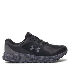 Buty do biegania Under Armour. Czarne buty do biegania męskie Under Armour, bez wzorów, bez zapięcia, do biegania. Za 399.99 zł.