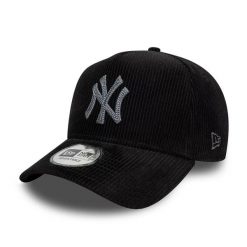 Czapka typu snapback New Era New York Yankees Cord Eframe. Czarne czapki męskie New Era, bez wzorów, casualowe. Za 200.50 zł.