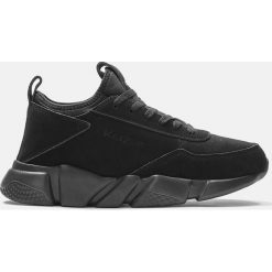 Czarne sneakersy męskie. Buty sportowe na co dzień męskie marki Kazar. Za 399.00 zł.