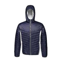 Kurtka Ocieplana Męska Lake Placid. Niebieskie kurtki męskie Regatta, m, bez wzorów, z puchu, sportowe, bez ramiączek, bez kaptura. Za 183.99 zł.