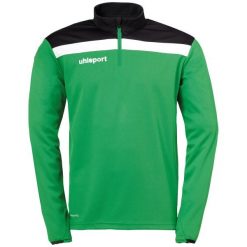 Bluza piłkarska męska Uhlsport Offense 23 1/4 zip. Białe bluzy nierozpinane męskie Uhlsport, l, bez wzorów, sportowe, bez ramiączek, bez kaptura. W wyprzedaży za 169.50 zł.