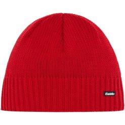 Czapka Eisbar Trop MÜ. Czerwone czapki męskie Eisbar, bez wzorów, z wełny, sportowe. Za 199.90 zł.