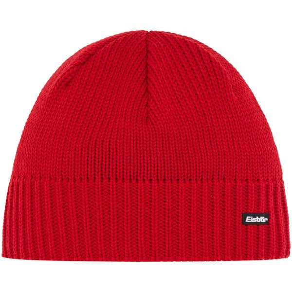 Czapka Eisbar Trop MÜ. Czerwone czapki męskie Eisbar, bez wzorów, z wełny, sportowe. Za 199.90 zł.