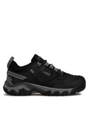 Keen Trekkingi Ridge Flex Wp M 1024916 Czarny. Czarne buty trekkingowe męskie Keen, bez wzorów, z nubiku, bez zapięcia, trekkingowe. Za 429.99 zł.